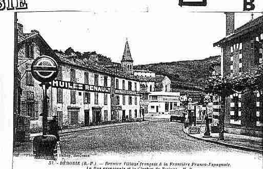 Ville de BEHOBIE Carte postale ancienne