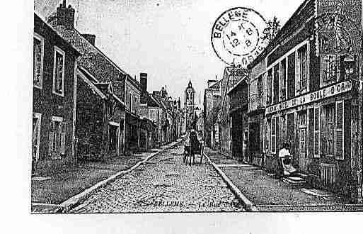 Ville de BELLEME Carte postale ancienne