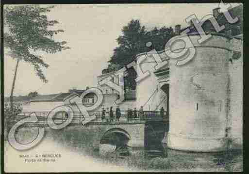 Ville de BERGUES Carte postale ancienne