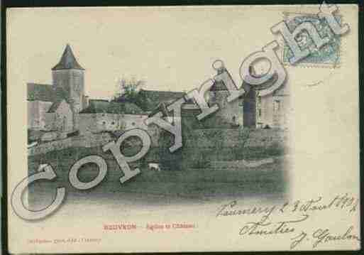 Ville de BEUVRON Carte postale ancienne