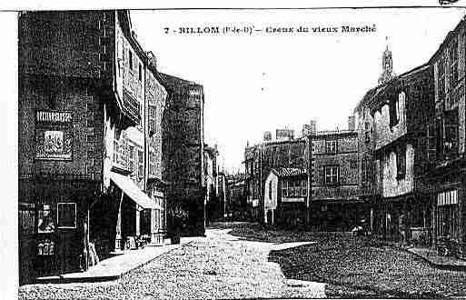 Ville de BILLOM Carte postale ancienne