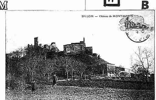 Ville de BILLOM Carte postale ancienne