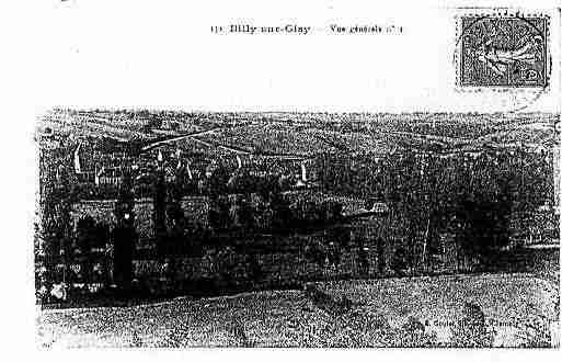 Ville de BILLYSUROISY Carte postale ancienne