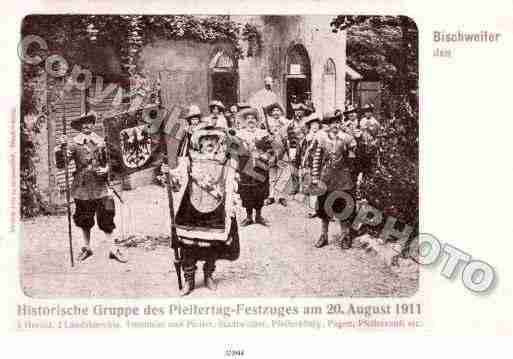 Ville de BISCHWILLER Carte postale ancienne