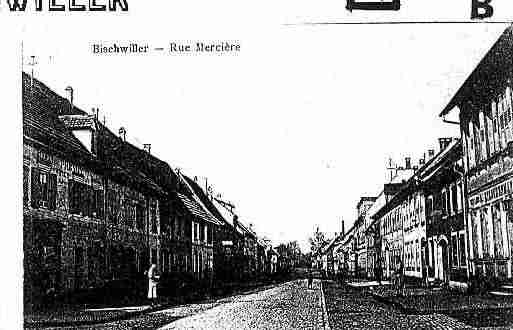 Ville de BISCHWILLER Carte postale ancienne