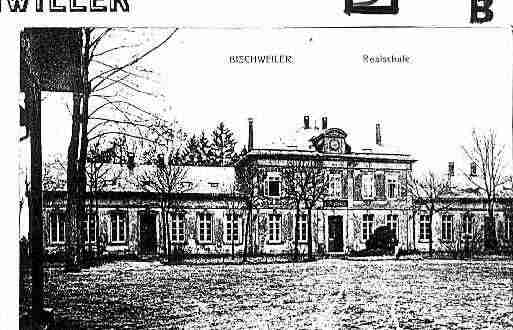 Ville de BISCHWILLER Carte postale ancienne