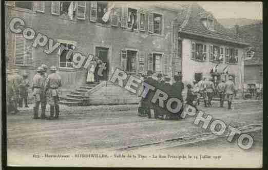 Ville de BITSCHWILLERLESTHANN Carte postale ancienne