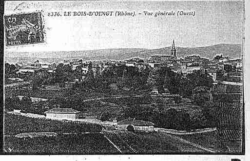 Ville de BOISD\'OINGT(LE) Carte postale ancienne