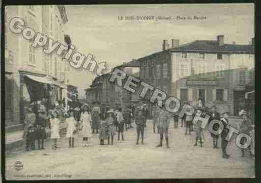 Ville de BOISD\'OINGT(LE) Carte postale ancienne