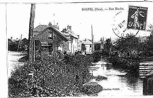 Ville de BORNEL Carte postale ancienne