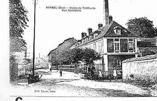 Ville de BORNEL Carte postale ancienne