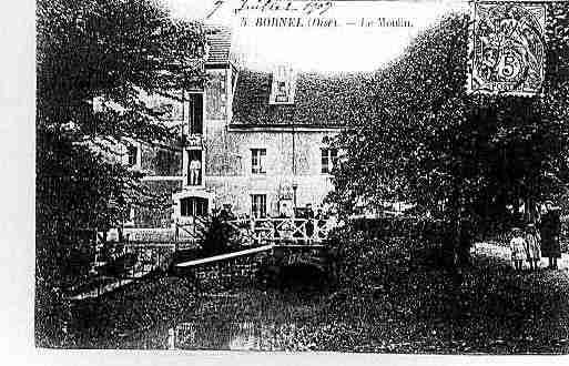 Ville de BORNEL Carte postale ancienne