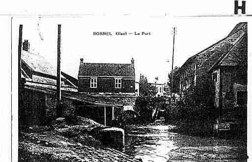 Ville de BORNEL Carte postale ancienne