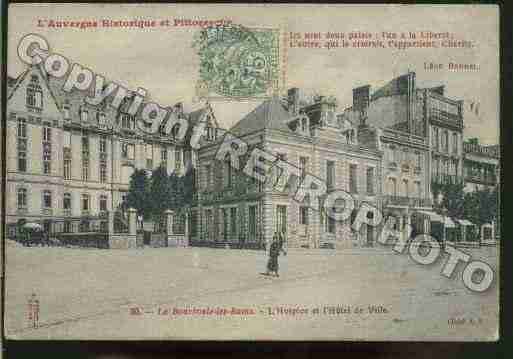 Ville de BOURBOULE(LA) Carte postale ancienne