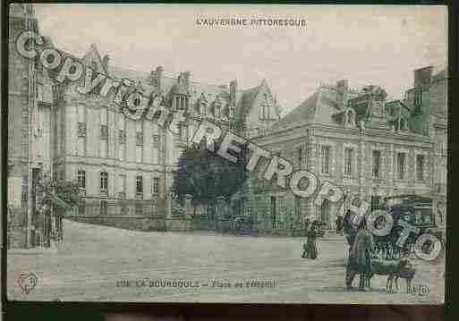 Ville de BOURBOULE(LA) Carte postale ancienne