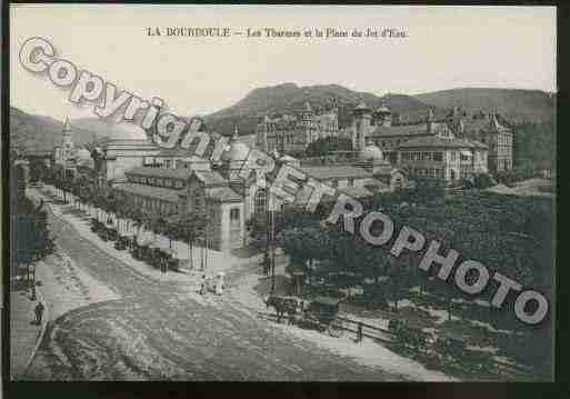 Ville de BOURBOULE(LA) Carte postale ancienne