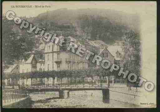 Ville de BOURBOULE(LA) Carte postale ancienne