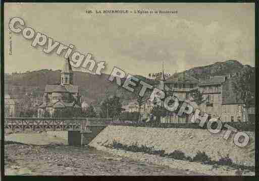 Ville de BOURBOULE(LA) Carte postale ancienne