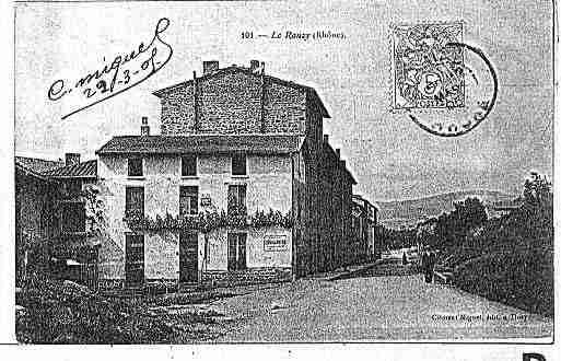 Ville de BOURGDETHIZY Carte postale ancienne