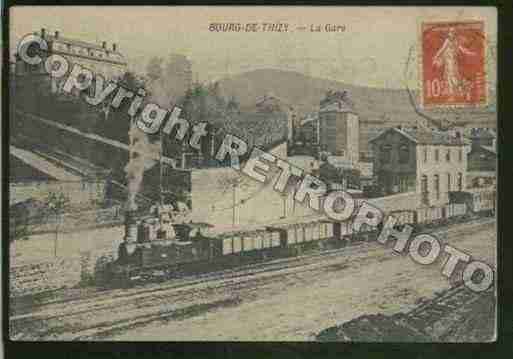 Ville de BOURGDETHIZY Carte postale ancienne Ville de BOURGDETHIZY Carte postale ancienne