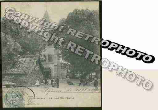 Ville de BOURGLASTIC Carte postale ancienne