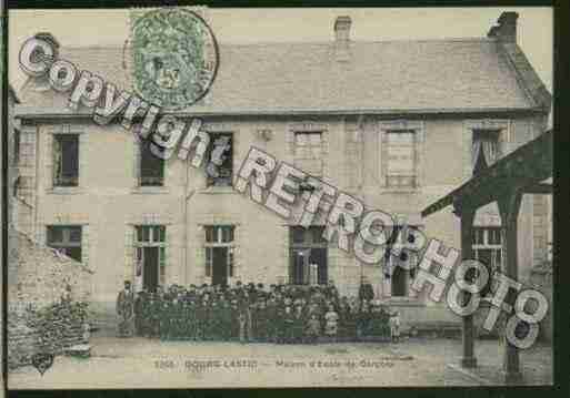 Ville de BOURGLASTIC Carte postale ancienne