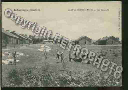 Ville de BOURGLASTIC Carte postale ancienne