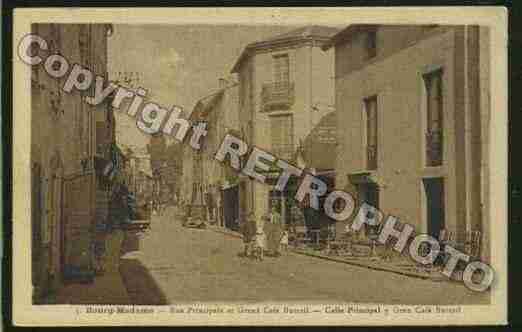 Ville de BOURGMADAME Carte postale ancienne