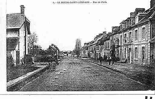 Ville de BOURGSAINTLEONARD(LE) Carte postale ancienne