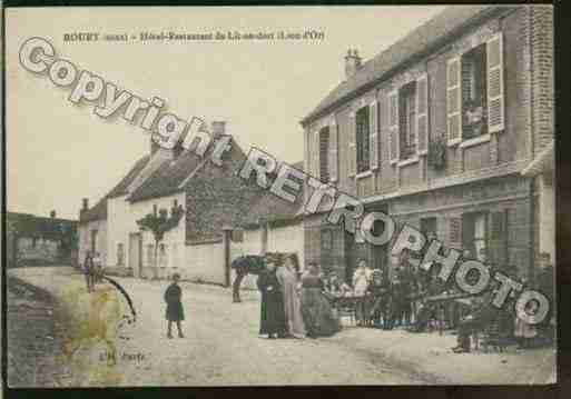 Ville de BOURYENVEXIN Carte postale ancienne