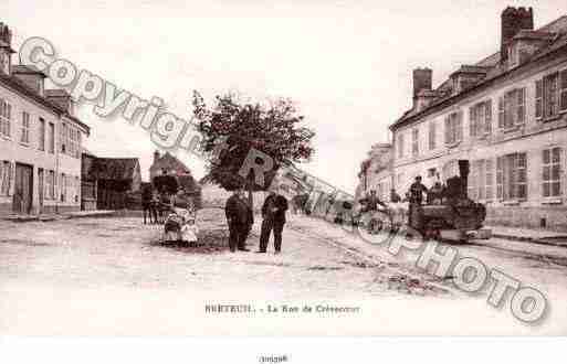 Ville de BRETEUIL Carte postale ancienne