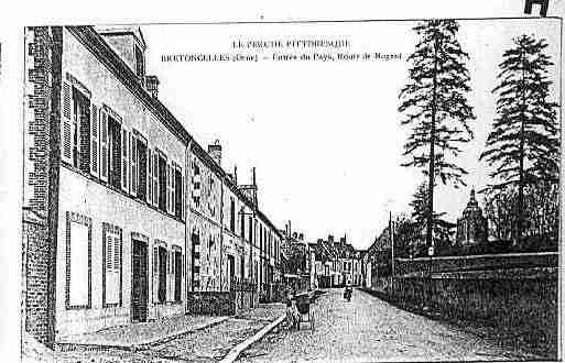 Ville de BRETONCELLES Carte postale ancienne