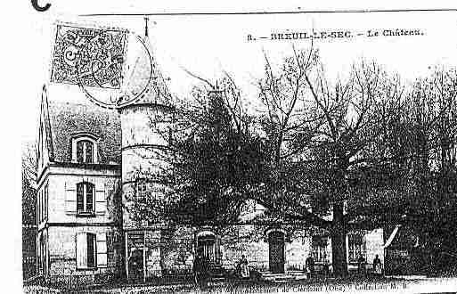 Ville de BREUILLESEC Carte postale ancienne