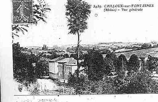 Ville de CAILLOUXSURFONTAINES Carte postale ancienne