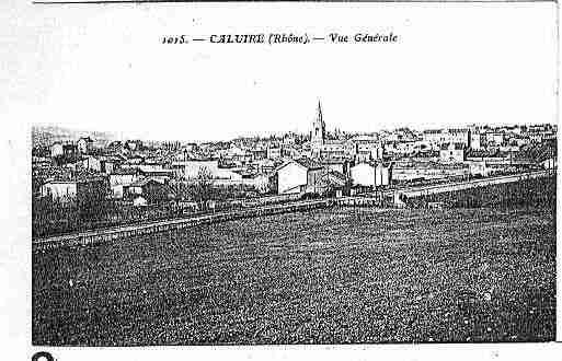 Ville de CALUIREETCUIRE Carte postale ancienne