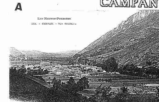 Ville de CAMPAN Carte postale ancienne