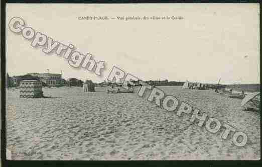 Ville de CANETENROUSSILLON Carte postale ancienne