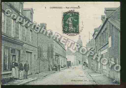 Ville de CARROUGES Carte postale ancienne