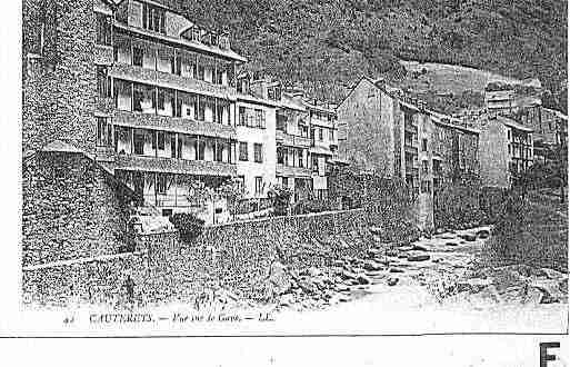 Ville de CAUTERETS Carte postale ancienne