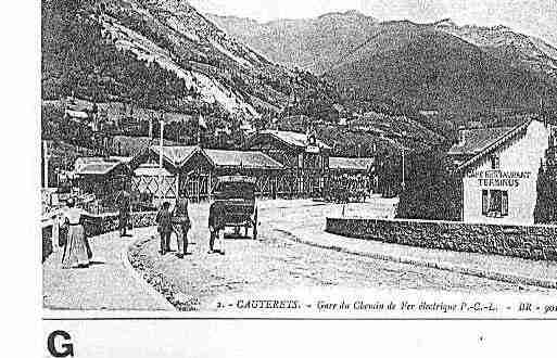 Ville de CAUTERETS Carte postale ancienne