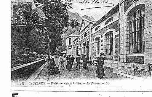 Ville de CAUTERETS Carte postale ancienne