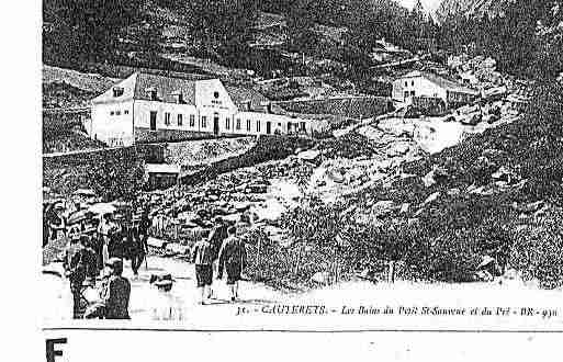 Ville de CAUTERETS Carte postale ancienne