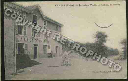 Ville de CENVES Carte postale ancienne