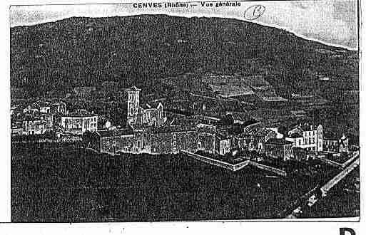 Ville de CENVES Carte postale ancienne