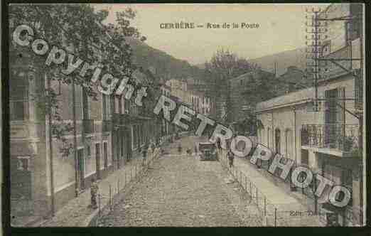 Ville de CERBERE Carte postale ancienne