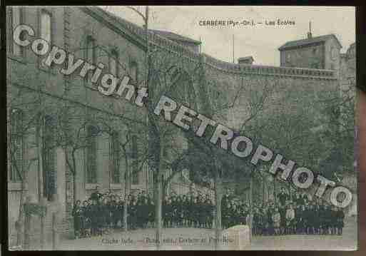 Ville de CERBERE Carte postale ancienne