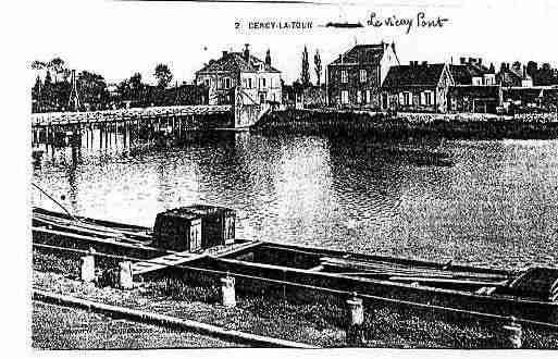 Ville de CERCYLATOUR Carte postale ancienne