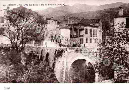 Ville de CERET Carte postale ancienne