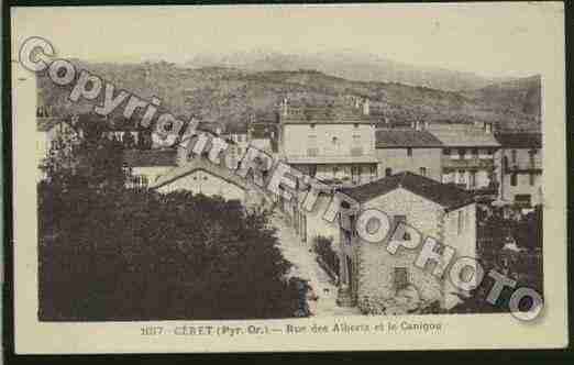 Ville de CERET Carte postale ancienne