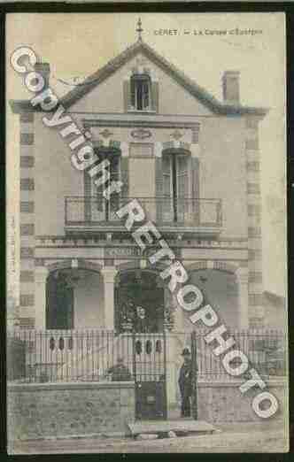 Ville de CERET Carte postale ancienne